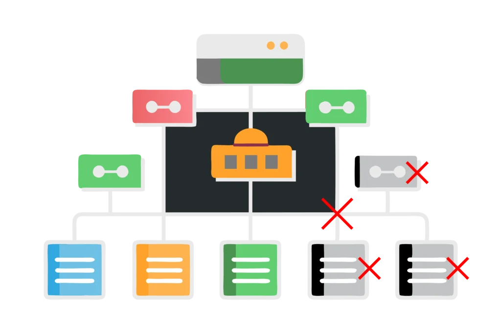 Site Structure Bad Links